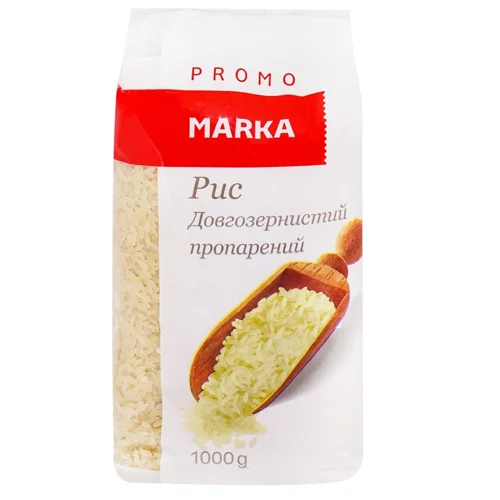 Рис Marka Promo довгозернистий пропарений 1кг
