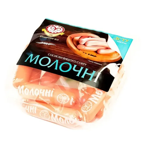 Сосиски Фарро Молочні вищого ґатунку