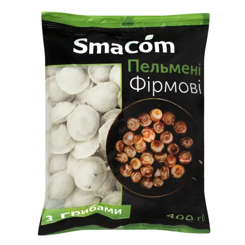 Фірмові пельмені з грибами 0,400 кг