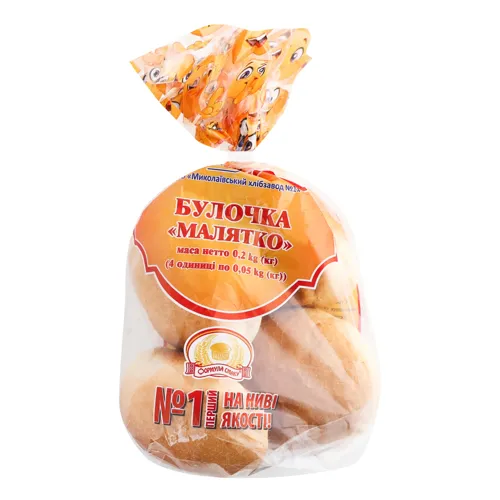Булочка Малятко Формула смаку м/у 4х0.05кг