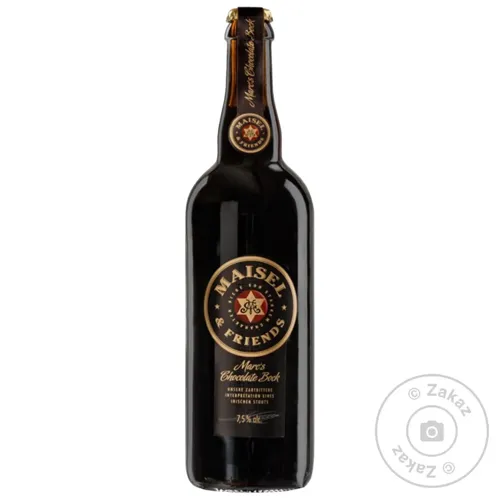 Пиво Maisel & Friends Marc's Chocolate Bock темне 7,5% 0,75л