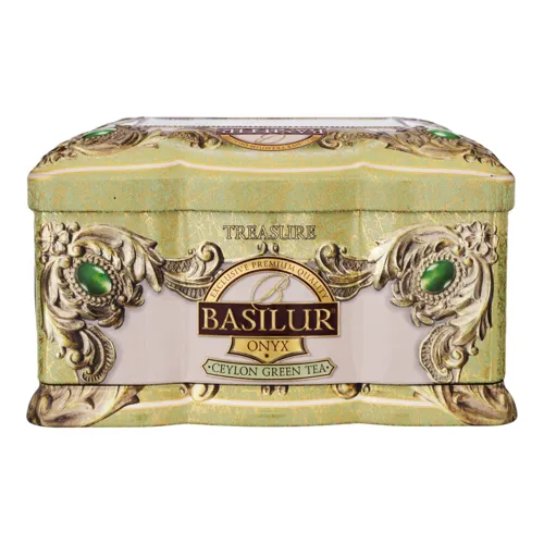 Чай зелений Онікс Скринька Basilur з/б 100г