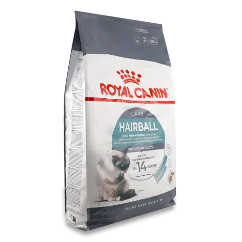 Корм сухий повнораціонний для дорослих котів Hairball Royal Canin, в/к, 10 кг