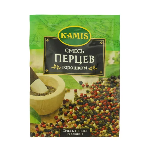 Суміш перців горошком Kamis м/у 15г