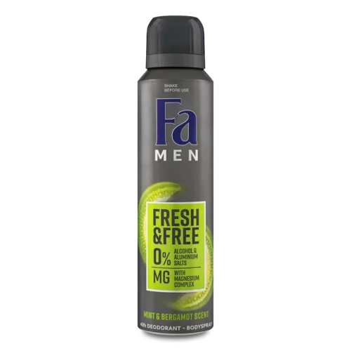 Дезодорант Аерозоль Fa Men Mint & Bergamot, 150 мл