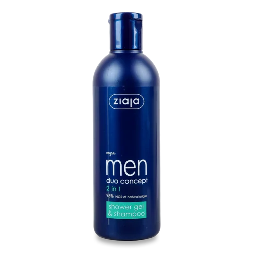 Гель для Душу 2в1 Men Ziaja, Об'єм 300мл