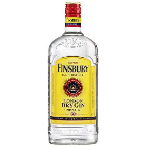 Джин Finsrury London Dry 60%, 1л