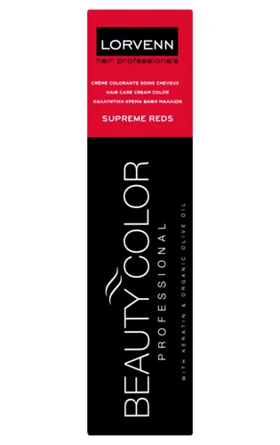 Крем-фарба Для Волосся Beauty Color №7.45 Lorvenn, Вищого ґатунку, 60 мл