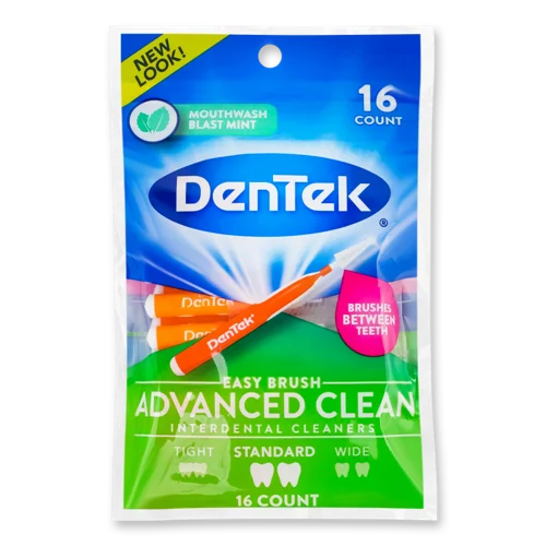 Міжзубні Щітки Advanced Clean Easy Brush DenTek, 16 шт
