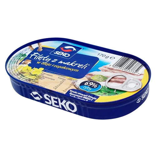 Скумбрія Seko філе в олії 170г