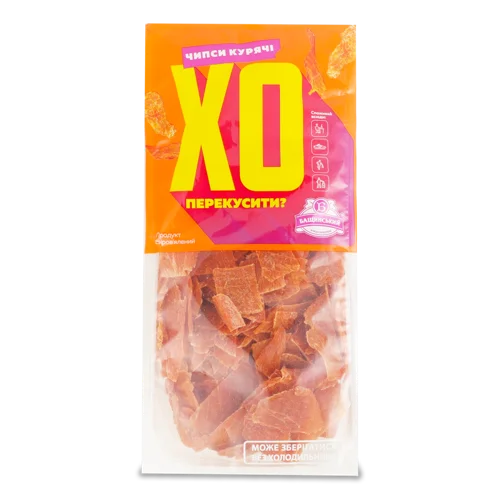 Чипси Курячі Різані Класичні, сиров'ялене, 1 кг