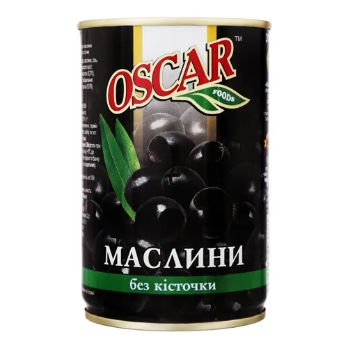 Маслини без кісточки Oscar з/б 314мл