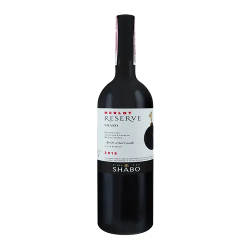 Вино червоне сухе Merlot Reserve Shabo 0.75л 13.9%