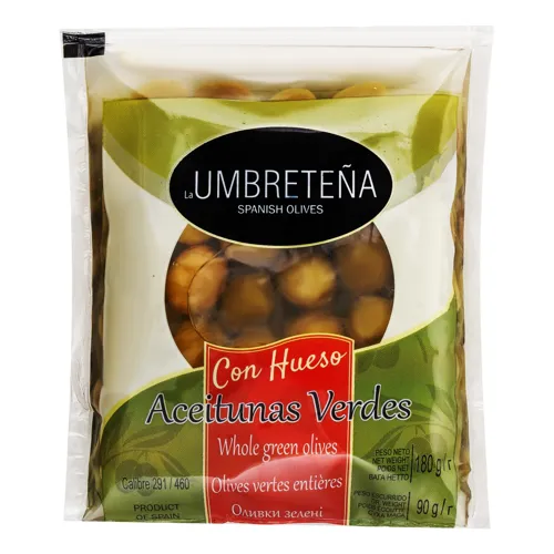 Оливки зелені з кісточкою Escamilla м/у 180г
