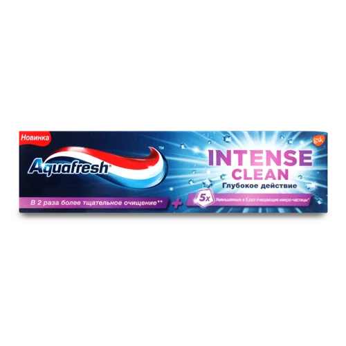 Зубна Паста Глибока Дія Intense Clean Aquafresh, к/у 75мл