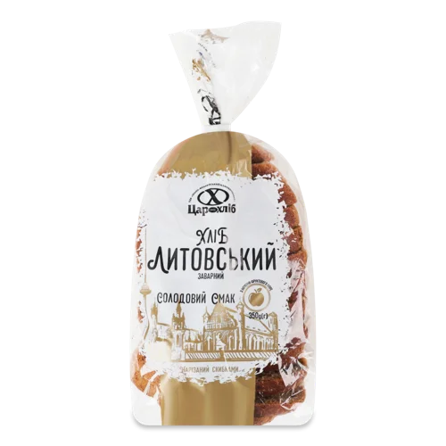 Хліб Литовський Цар В/ґ Нарізка Половинка, 0.35кг