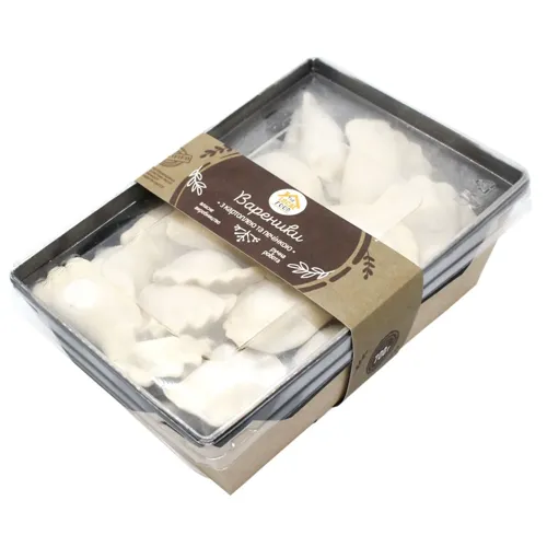 Вареники The Local Food з картоплею та печінкою заморожені 700г