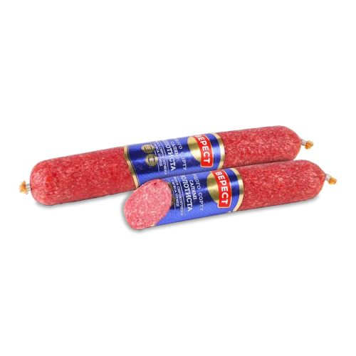 Ковбаса Салямі Золотиста З М'яса Птиці Верест Сирокопчена, кг