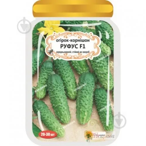 Огірок-корнішон Руфус F1 драже 20-30 нас