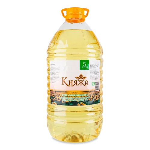 Олія Соняшникова Рафінована Дезодорована, п/пл 5л
