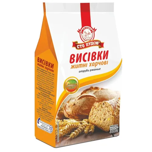 Висівки Сто Пудів житні 300г