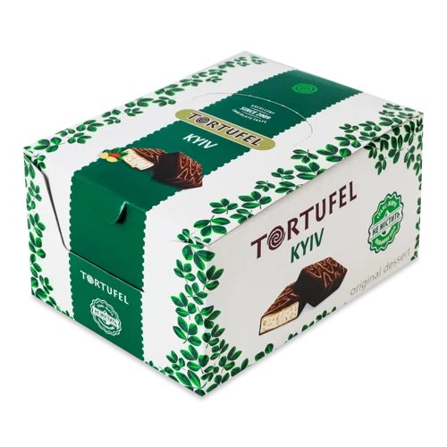 Цукерки Kyiv Tortufel В/К, Картонна Упаковка 510г