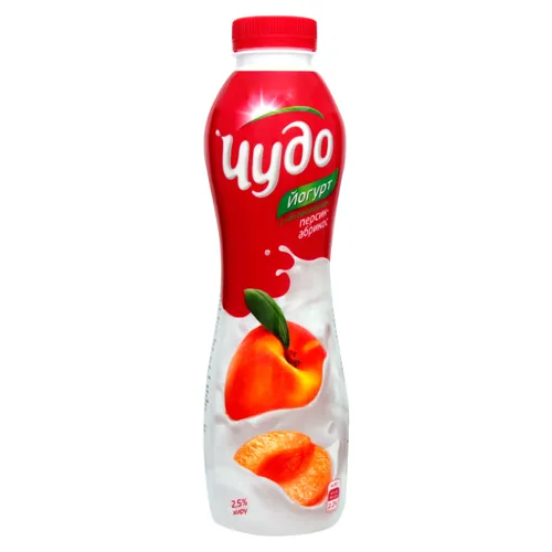 Йогурт 2.5% Персик-абрикос Чудо 540г