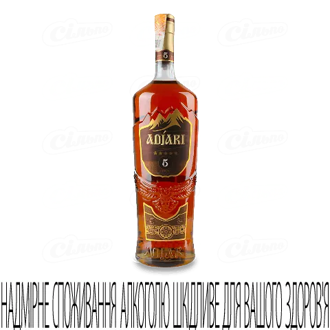 Коньяк Adjari 5 зірок, 1л