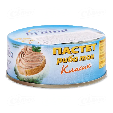 Паштет Di Alba із тунця 90г