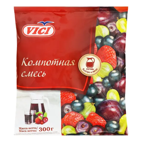 Суміш компотна швидкозаморожена Vici м/у 300г