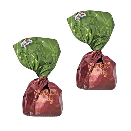 Цукерки шоколадні «Вишня заспиртована» Домінік 1кг