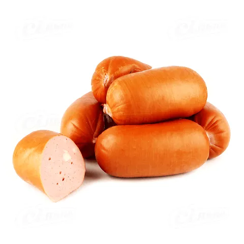 Сардельки М'ясовита Товстунчик з сиром вищого ґатунку, газована упаковка, 1 кг