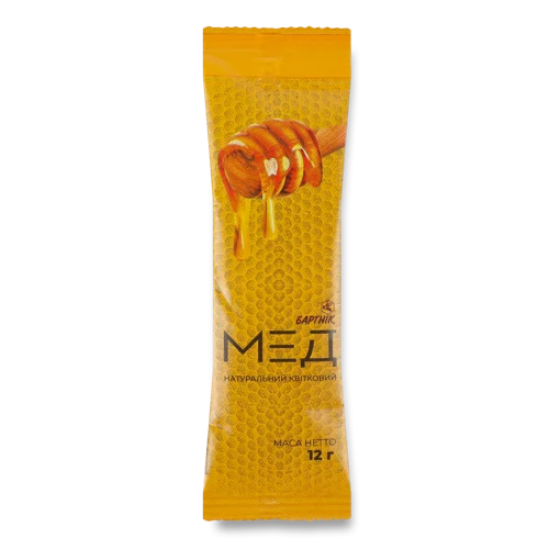 Мед Натуральний Квітковий В/ґ, 12 г