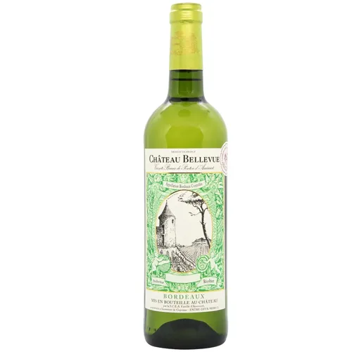 Вино Chateau Bellevue Blanc біле сухе 11% 0,75л