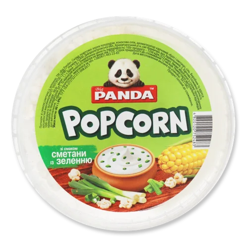 Попкорн Сметанний Зі Зеленью, В/ґ, Відро 40г