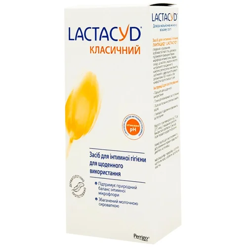 Засіб для інтимної гігієни Lactacyd Класичний 200мл
