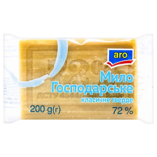 Мило господарське Aro класичне тверде 72% 200г
