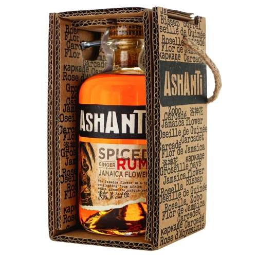 Ромовий напій Ashanti Spiced Rum 38% 0,5л