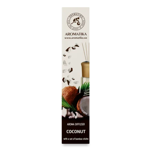 Аромадифузор Coconut Ароматика, 50 мл, натуральний аромат