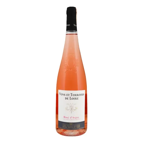 Вино Vins et Terroirs de Loire Rose d'Anjou рожеве напівсухе 11,5% 0,75л