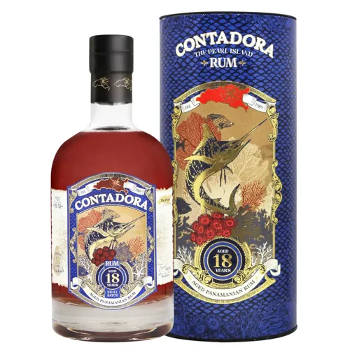 Ром Contadora 18 років 40% 0,7л у тубусі