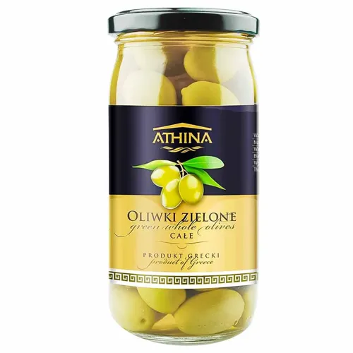 Оливки Athina без кісточки 360мл