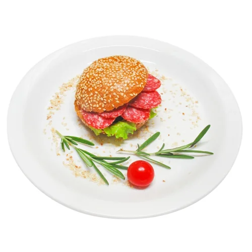 Гамбургер міні The Local Food з салямі 130г