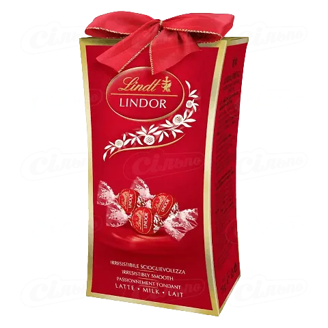 Цукерки Lindt Lindor молочні, 75г