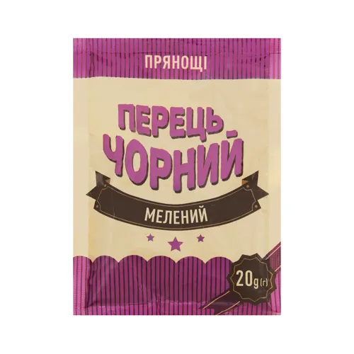 Перець чорний мелений Нова-Пак м/у 20г