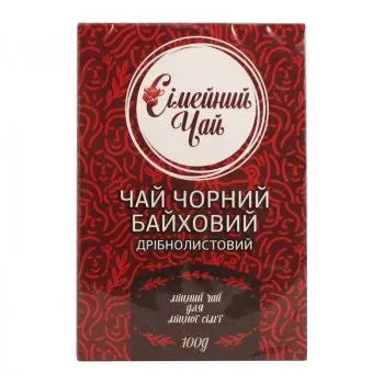Сімейний чорний чай 100г