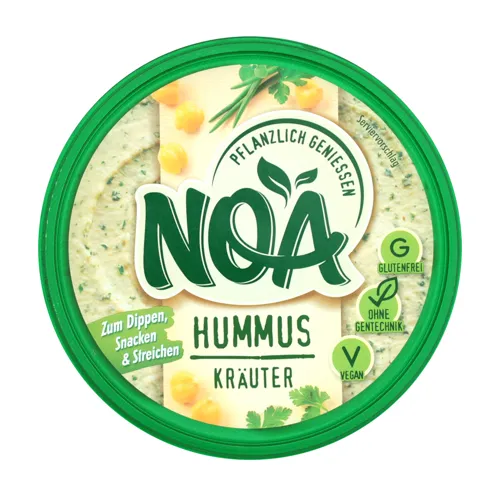 Закуска з нута Хумус з травами ТМ NOA
