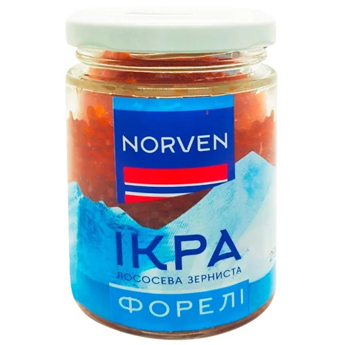 Ікра форелі Norven 290г