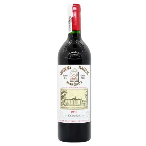 Вино Chateau Dauzac 1984 червоне сухе 12,5% 0,75л
