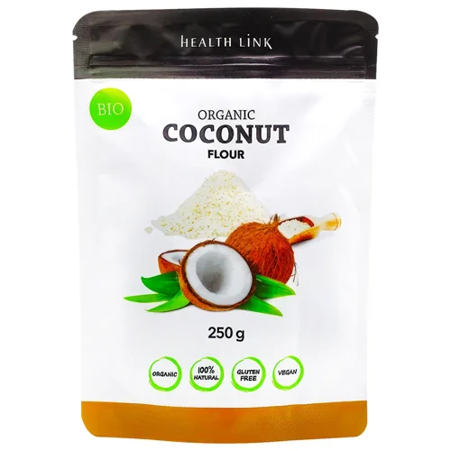 Борошно кокосове Health Link органічне 250г